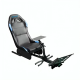 GAMAX Sporty Gaming Racing Seat – Blue & Black (Open Box) - Installation Not Included