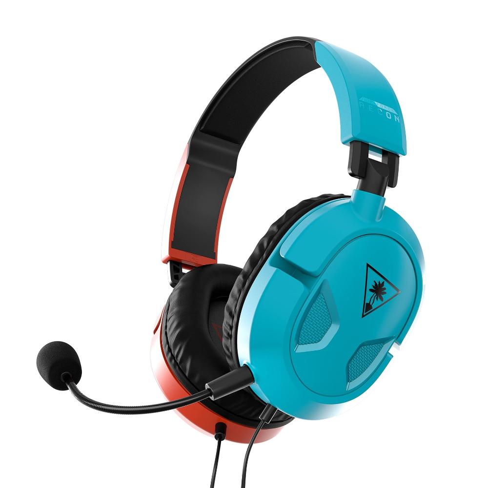 Turtle Beach Recon 50 Wired Gaming Headset - Red & Blue