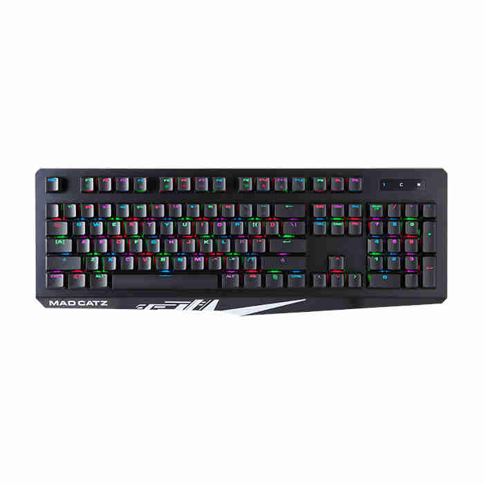 Mad Catz S.T.R.I.K.E. 4 RGB Mechanical Gaming Keyboard - Black