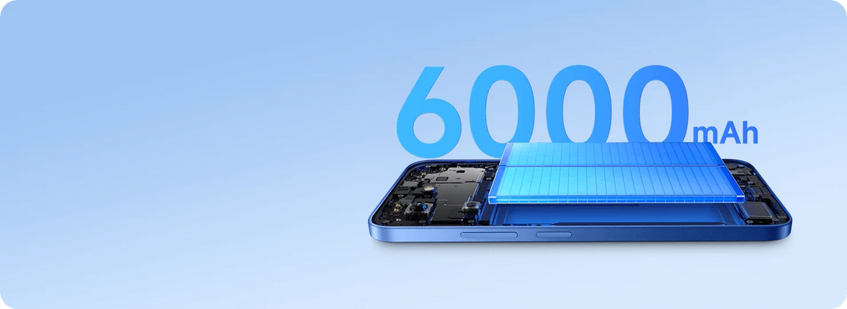 هاتف Redmi 15C 4G بمعالج MediaTek Helio G81 Ultra، وذاكرة وصول عشوائي 8 جيجابايت، وسعة تخزين 256 جيجابايت، وشاشة Dot Drop مقاس 6.9 بوصة بتردد 120 هرتز، وبطارية 6000 مللي أمبير.