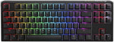 DUCKY ONE 3 TKL PBT HOT SWAP Blue Switch Cherry RGB Wired Mechanical Gaming Keyboard Arabic - Classic Black