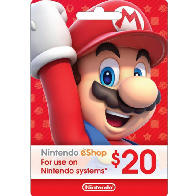 Nintendo eShop Card 20$ - Digital Gift Code (Instant SMS Delivery)
