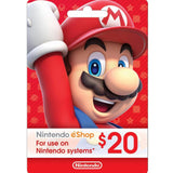 Nintendo eShop Card 20$ - Digital Gift Code (Instant SMS Delivery)