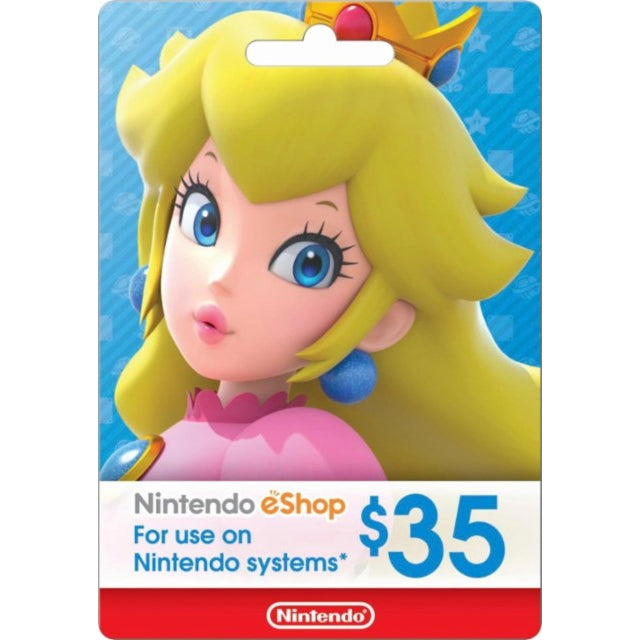 بطاقة هدايا نينتندو eShop بقيمة 35$ – كود رقمي (تسليم فوري عبر SMS)