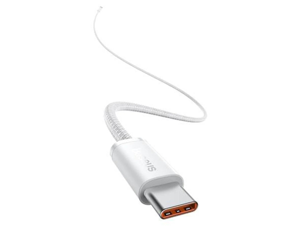 Baseus New Braided Fast Charging Cable USB-C to USB-C 100W 1m - White