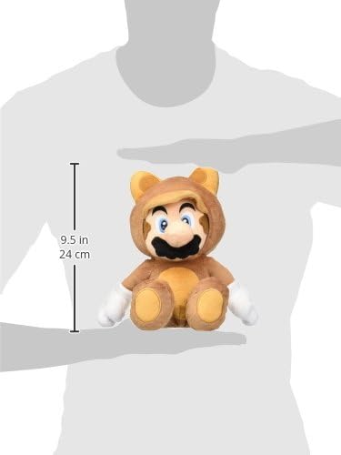 Mario Plush TANOOKI MARIO M 32 cm