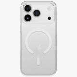 Uniq Airsuit MagSafe Case for iPhone 17 Pro Max - Glossy Clear/White