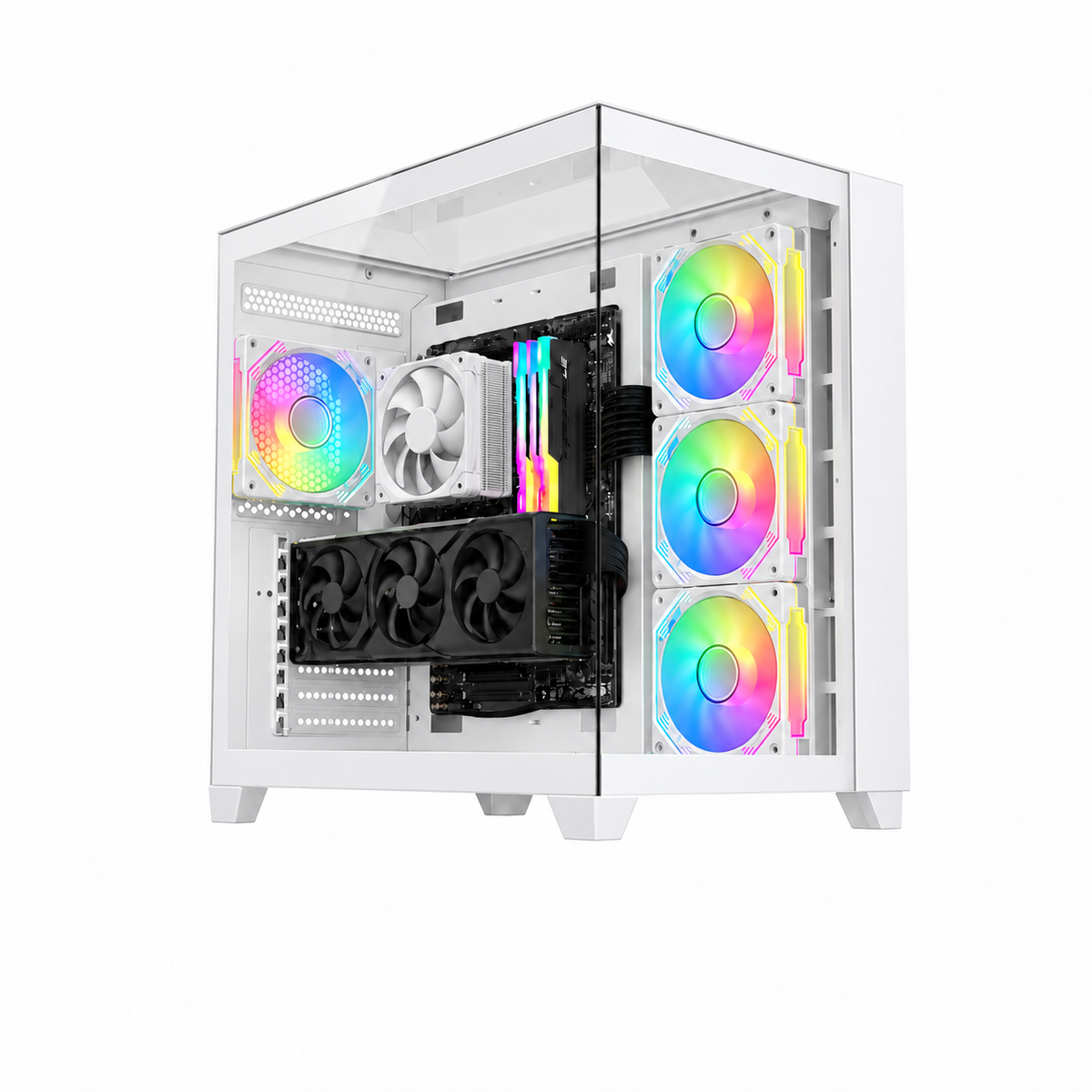 Custom Gaming Pc Intel Core I7-14700F, RTX 5060 8GB, 16GB RAM DDR5, 1TB NVMe SSD, Windows 11 Pro