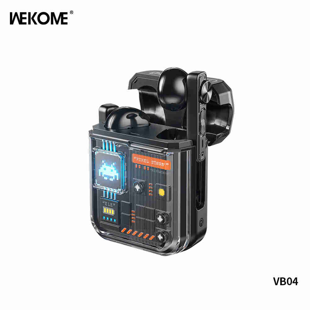 WEKOME VB04 Vintage Video Game Wireless Earphone - Black