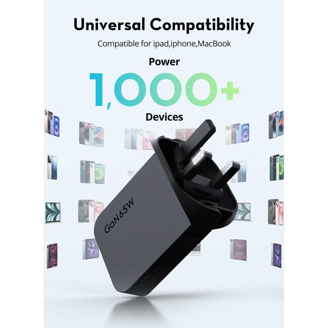 RAVPower RP-PC1079 65W 2 USB-C - RP-PC1079
