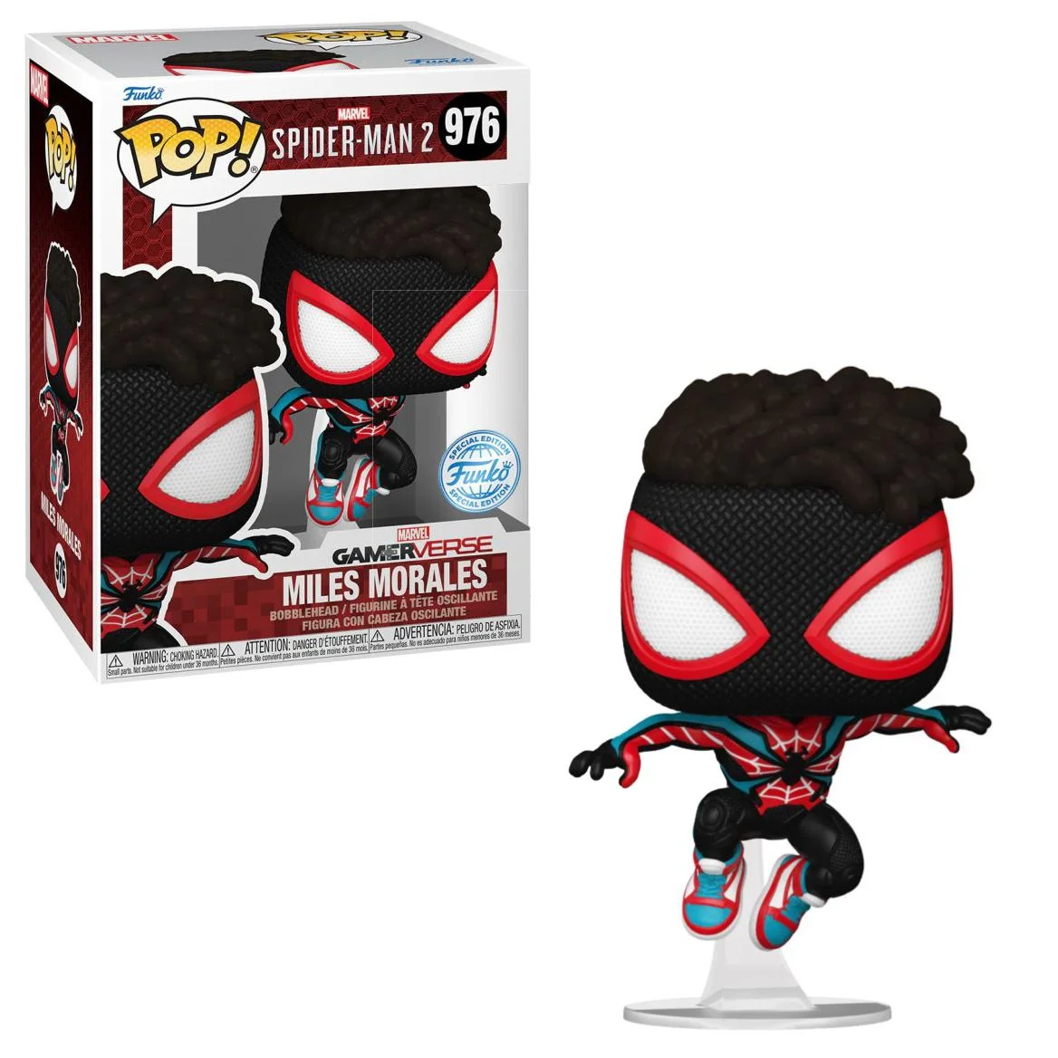 Pop! Marvel: Spider-Man 2 - Miles Morales(Evolved Suit)(Exc)