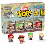 Bitty Pop! Animation: One Piece - Luffy 4Pk