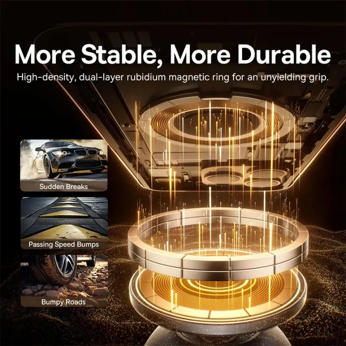 Baseus PrimeTrip VC1 Air Dashboard Magnetic Car Mount - Cosmic Black