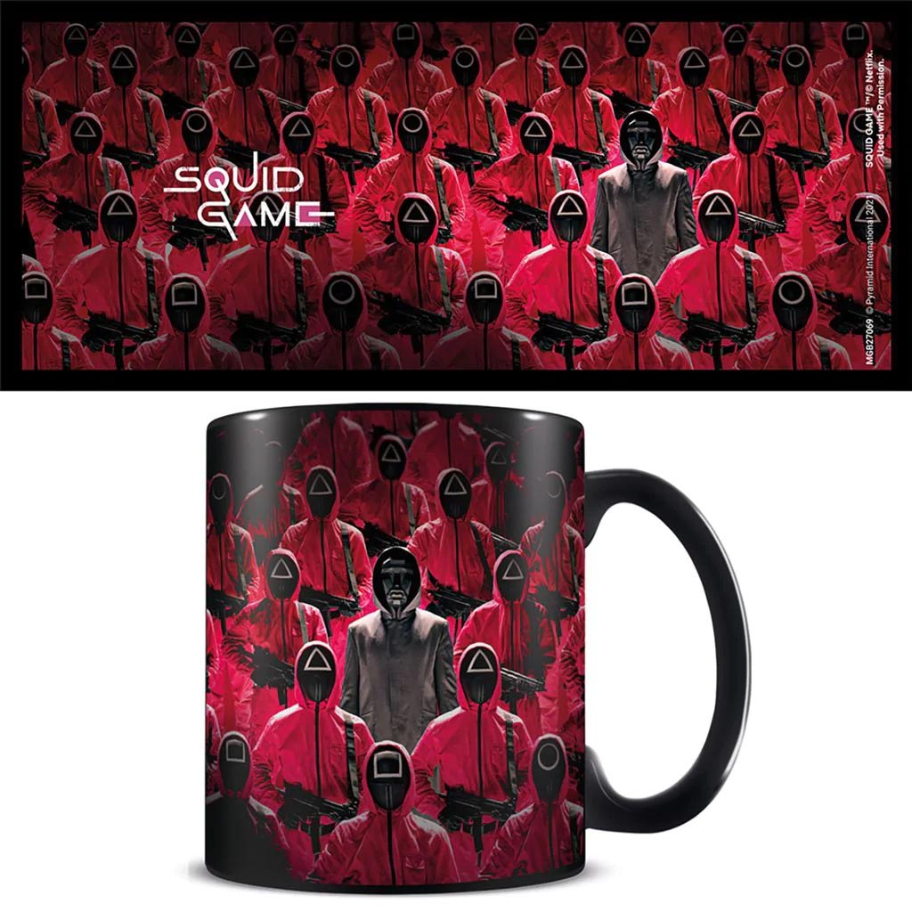 SQUID GAME (SOLIDERS) BLACK MUG