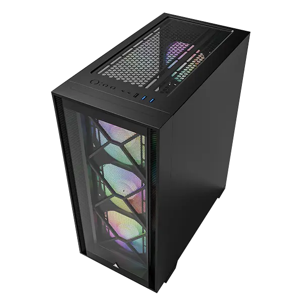 Custom Gaming PC Bundle Ryzen 7 7800X3D, RTX 5060 Ti 16GB, 16GB DDR5 6000MHz, 1TB NVMe, With Sades 24.5'' 2K QHD Monitor, Gamax Gaming Chair, Gamax D2501 Gaming Table & Sades Gaming Combo