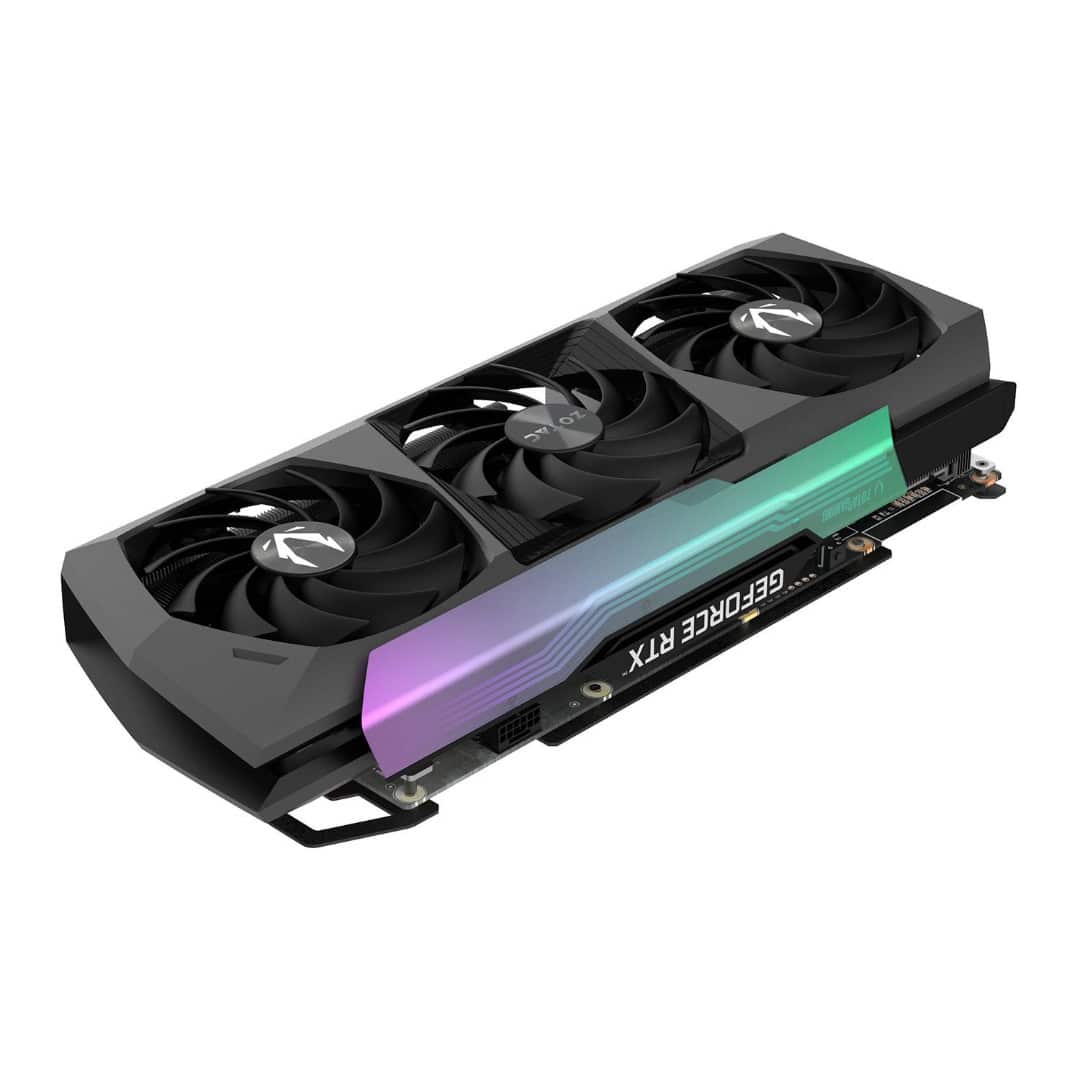 كرت شاشة ZOTAC انفيديا جيفورس RTX 4070 Ti سوبر AMP هولو 16 ججا GDDR6X