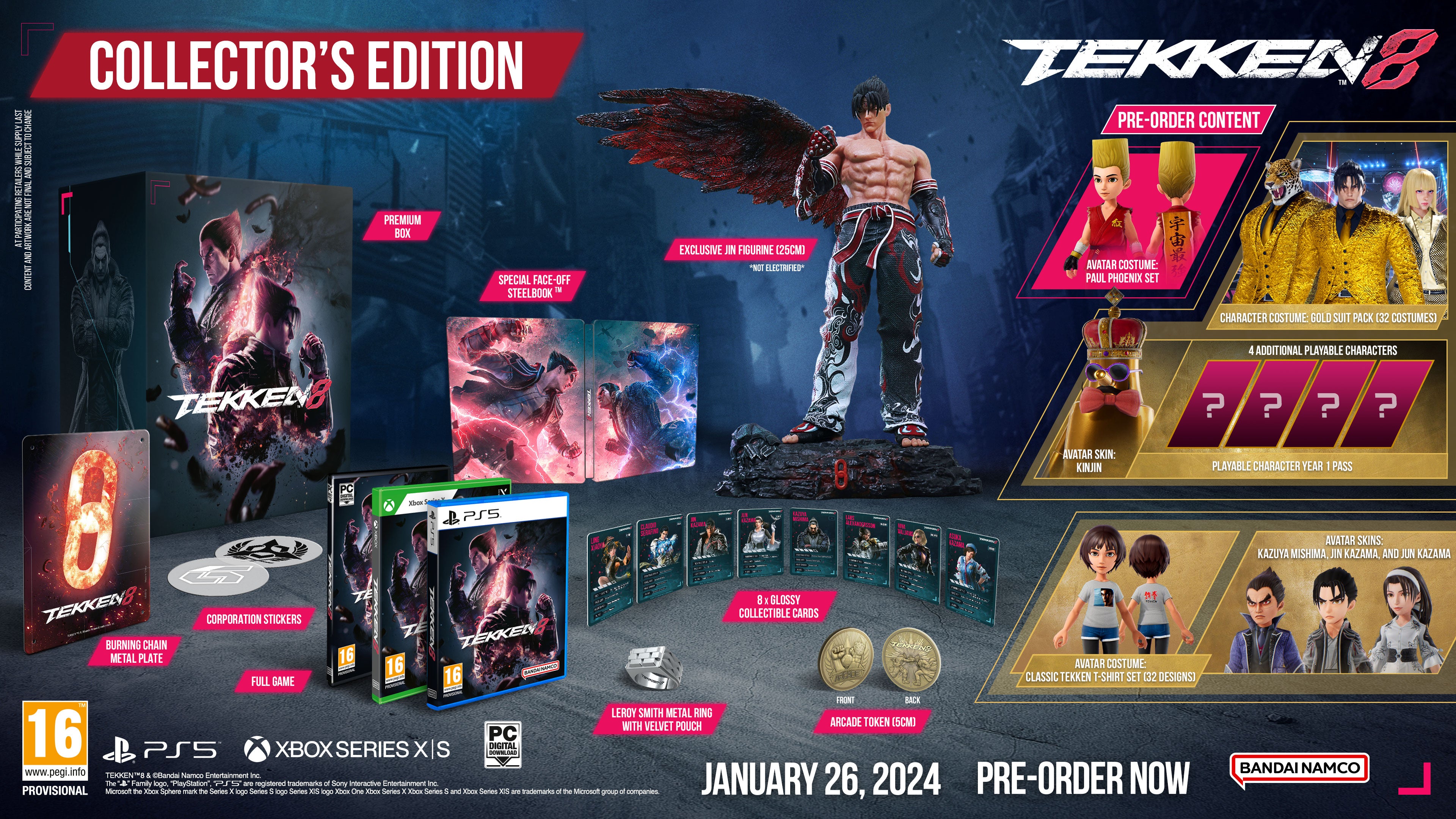 PS5 Tekken 8 Collector Edition Eu – Level Up