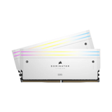 CORSAIR DOMINATOR TITANIUM 32GB(2x16GB) RGB DDR5 6400MHz CL32 Memory Kit - White
