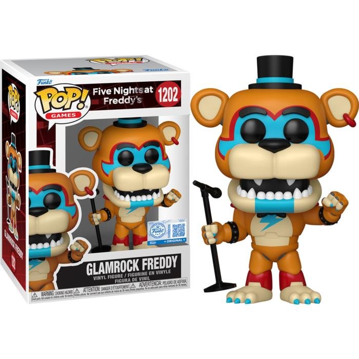 Pop! Games: Five Nights At Freddy - Glamrock Freddy (Exc) - 10.9 cm