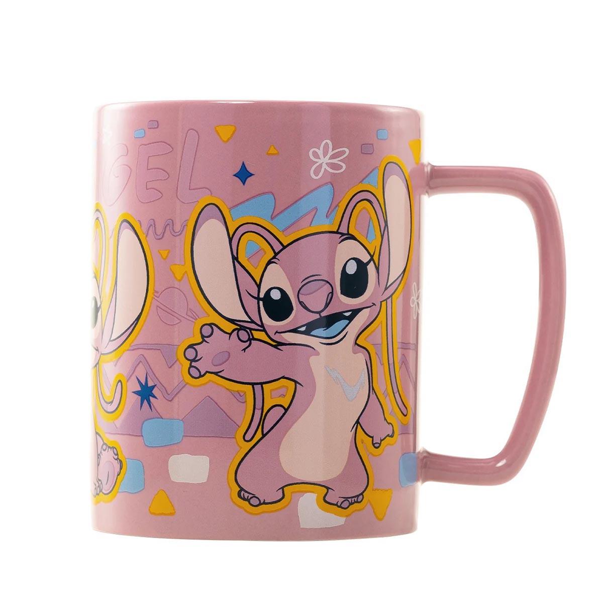 LILO & STITCH FUZZY MUG - ANGEL