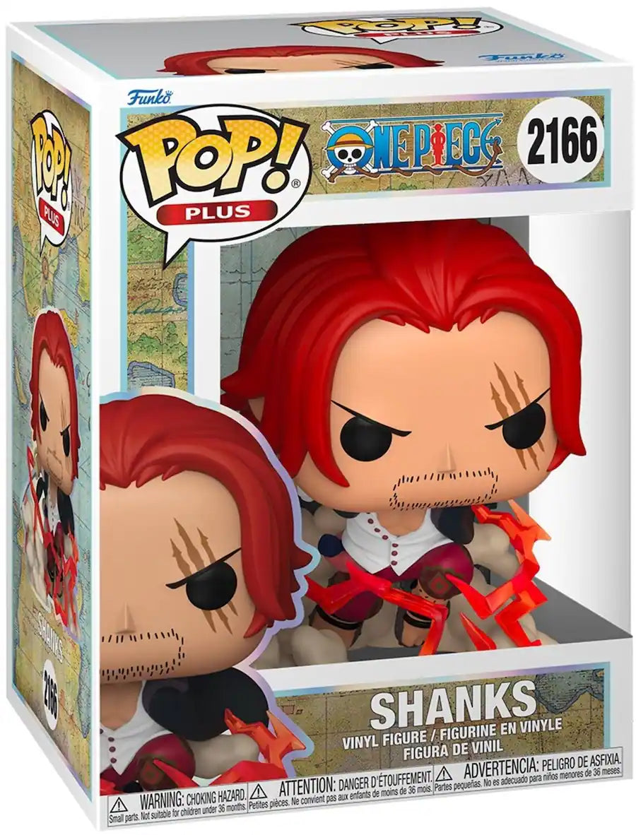 Pop Plus! Animation: One Piece - Shanks - 10 cm