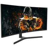 Twisted minds TM34WQHD165VA 34" WQHD, 165Hz, 0.5ms, HDMI 2.1,VA Curved Gaming Monitor - Black