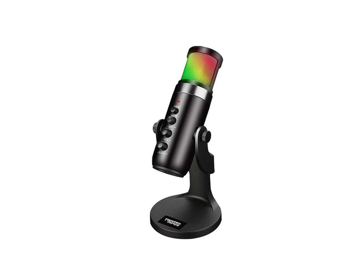Twisted Minds W108 USB Microphone RGB - Black