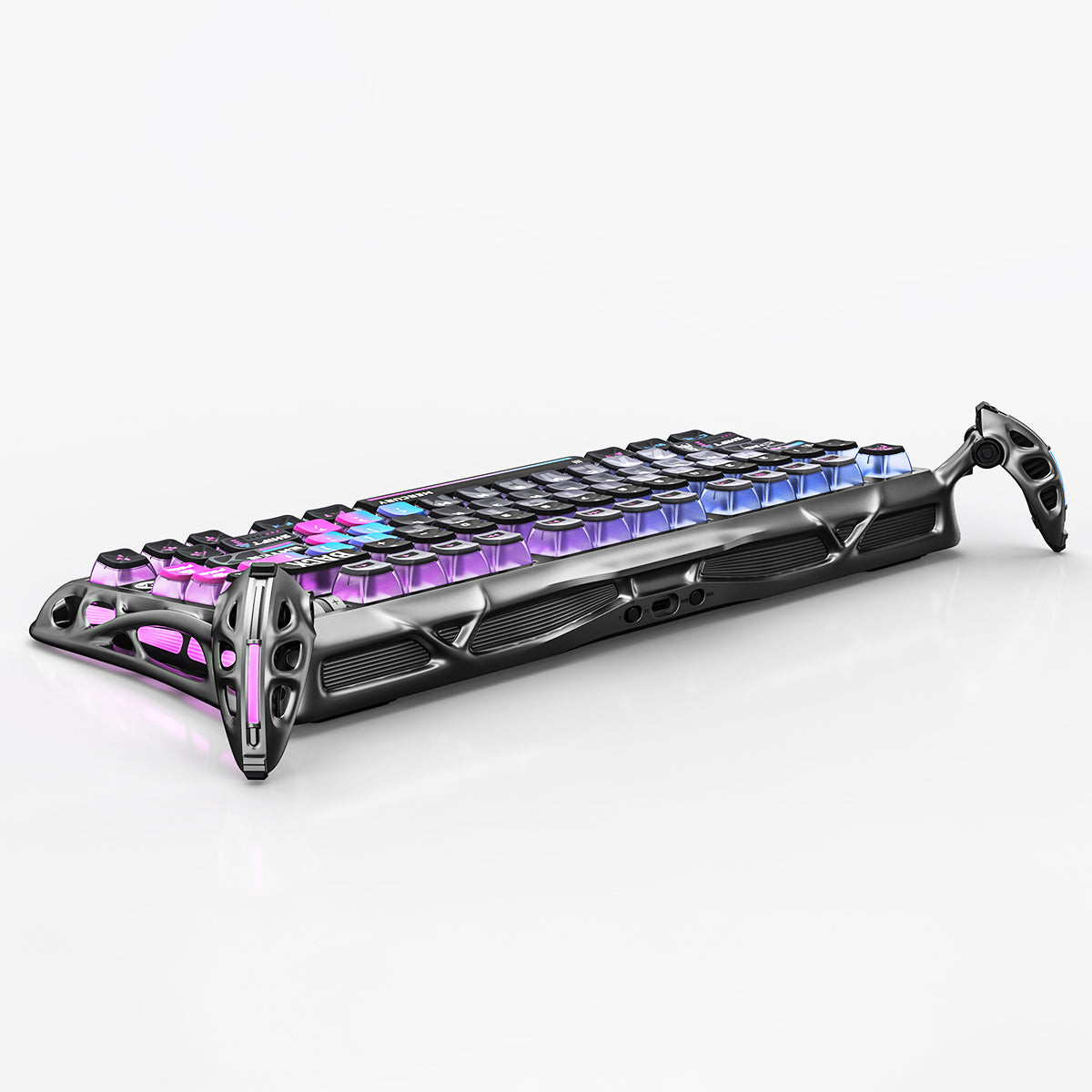 GravaStar Mercury K1 Pro 75% Wireless Mechanical Gaming Keyboard Special Edition - Cyberpunk