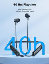 Ravpower RP-BH1008 Neckband Wireless Stereo Earphones IPX5 Waterproof - RP-BH1008