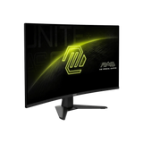 ام اس اي شاشة ألعاب منحنية MAG 32C6X مقاس 32 بوصة بدقة FHD (1920 × 1080)، ومعدل تحديث 250 هرتز، وزمن استجابة 1 مللي ثانية، وانحناء 1500R، بتقنية VA - لون أسود
