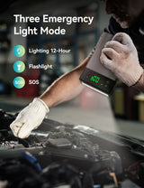 12000mAh (44.4Wh) Jump Starter 2 in 1 with air compressor  - RP-PB1213