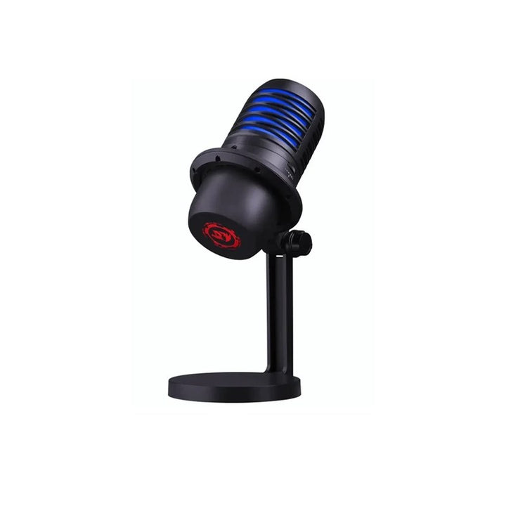 Redragon Nebula GM211 ميكروفون ألعاب USB سلكي بتقنية الكارديويد و6 أوضاع إضاءة RGB - أسود