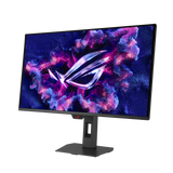 شاشة ألعاب اسوس روج ستريكس موديل XG27AQDMES مقاس 27 بوصة بدقة QHD (2560 × 1440)، ومعدل تحديث 240 هرتز، وزمن استجابة 0.03 مللي ثانية، ومنفذ HDMI 2.1، وتقنية QD OLED المسطحة - أسود