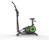 Black Bull 2-in-1 Elliptical Cross Trainer with Seat, 120KG Capacity - UMWB700