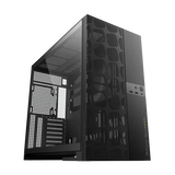 Geometric Future Model 5 Vent Mesh Mid Tower Case with 2503-140mm fan x5 - Black