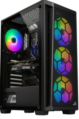 Gaming PC Intel Core i5-14400F, RTX 5060 Ti (16GB VRAM), DDR5 16GB RAM, 1TB NVMe SSD, Windows 11 Pro