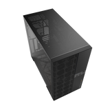 Geometric Future Model 5 Vent Mesh Mid Tower Case with 2503-140mm fan x5 - Black