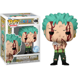 مجسم Funko Pop! Animation من أنمي One Piece لشخصية Zoro نسخة “Nothing Happened” إصدار حصري