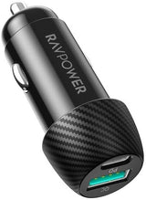RAVPower RP-VC030 Total 44W Car Charger black