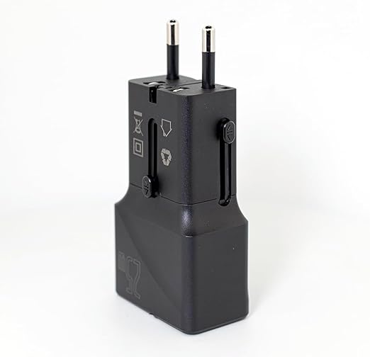 RAVPower RP-PC1080 25W 2-Port Universal Adapter black - RP-PC1080