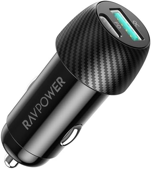 RAVPower RP-VC030 Total 44W Car Charger black