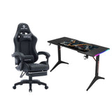 Oartex Leather Chair Model LD034 with Gamax D2208 fiber Gaming Table 120*60*74