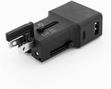 RAVPower RP-PC1080 25W 2-Port Universal Adapter black - RP-PC1080