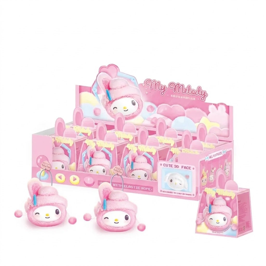 My Melody Adorable Bunny Series Plush Relaxing Toy 10-15 cm (Blind Box) selling per piece - 25MR-004