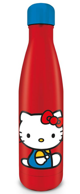 HELLO KITTY (SITTING PRETTY) METAL DRINKS BOTTLE