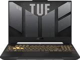 كمبيوتر محمول للألعاب ASUS TUF Gaming F15 مقاس 15.6 بوصة وتردد 144 هرتز ومعالج Intel Core i7-13620H وكرت شاشة  NVIDIA GeForce RTX 4070 سعة 8 جيجابايت ورامات  سعة 16 جيجابايت ووحدة تخزين SSD4 IPS-Level (100% sRGB) - FX507VI-F15.I74070