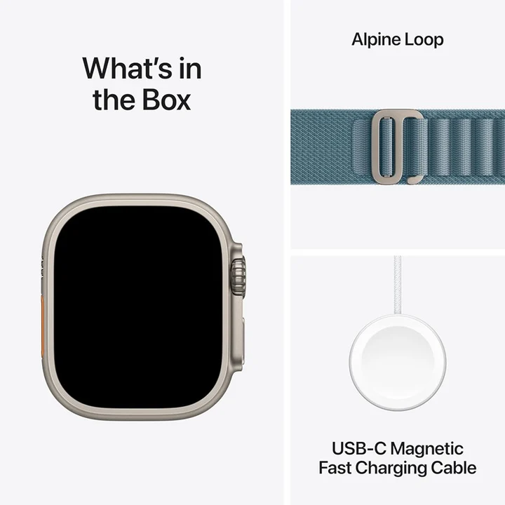 Apple Watch Ultra 3, 49mm, Natural Titanium Case(GPS+Cellular)