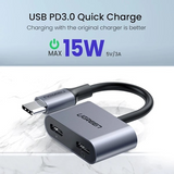UGREEN USB-C One-Two Converter CM232 CM232-60165
