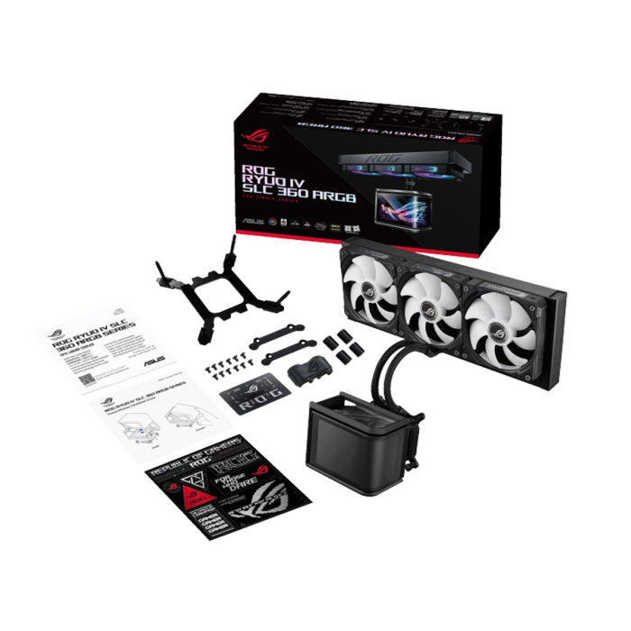 Asus Rog Ryuo IV SLC Curve 6.67" Amoled 2K 60Hz 360MM Cpu Liquid Cooler - Black