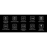 لوحة مفاتيح جيمنج ميكانيكية لاسلكية Keychron Q1 HE بحجم 75 بالمئة مع إضاءة RGB ومقبض تحكم وسويتشات مغناطيسية Gateron Double Rail Nebula بلون Shell White تخطيط إنجليزي عربي